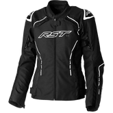 Ladies S1 Ce Jacket Black/White Textile Sm